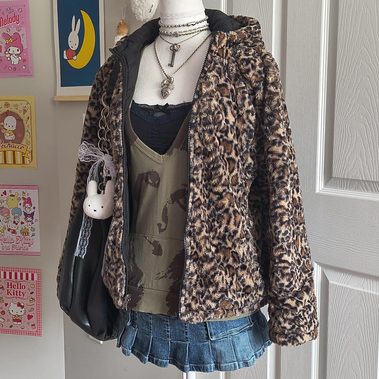 ジャケット・アウター 90s reversible real fur coat y2k Vintage Y2K Miss Sixty Reversible Puffer Jacket with Faux