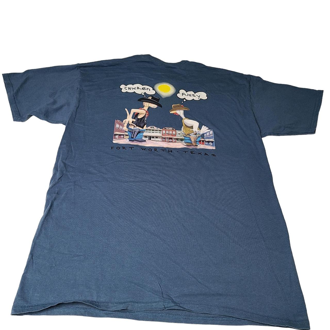 Duck and Cover Men's Blue T-shirt