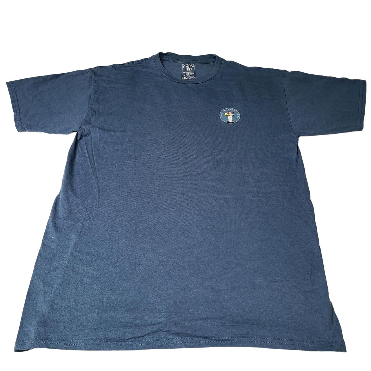 Duck and Cover Men's Blue T-shirt (2)