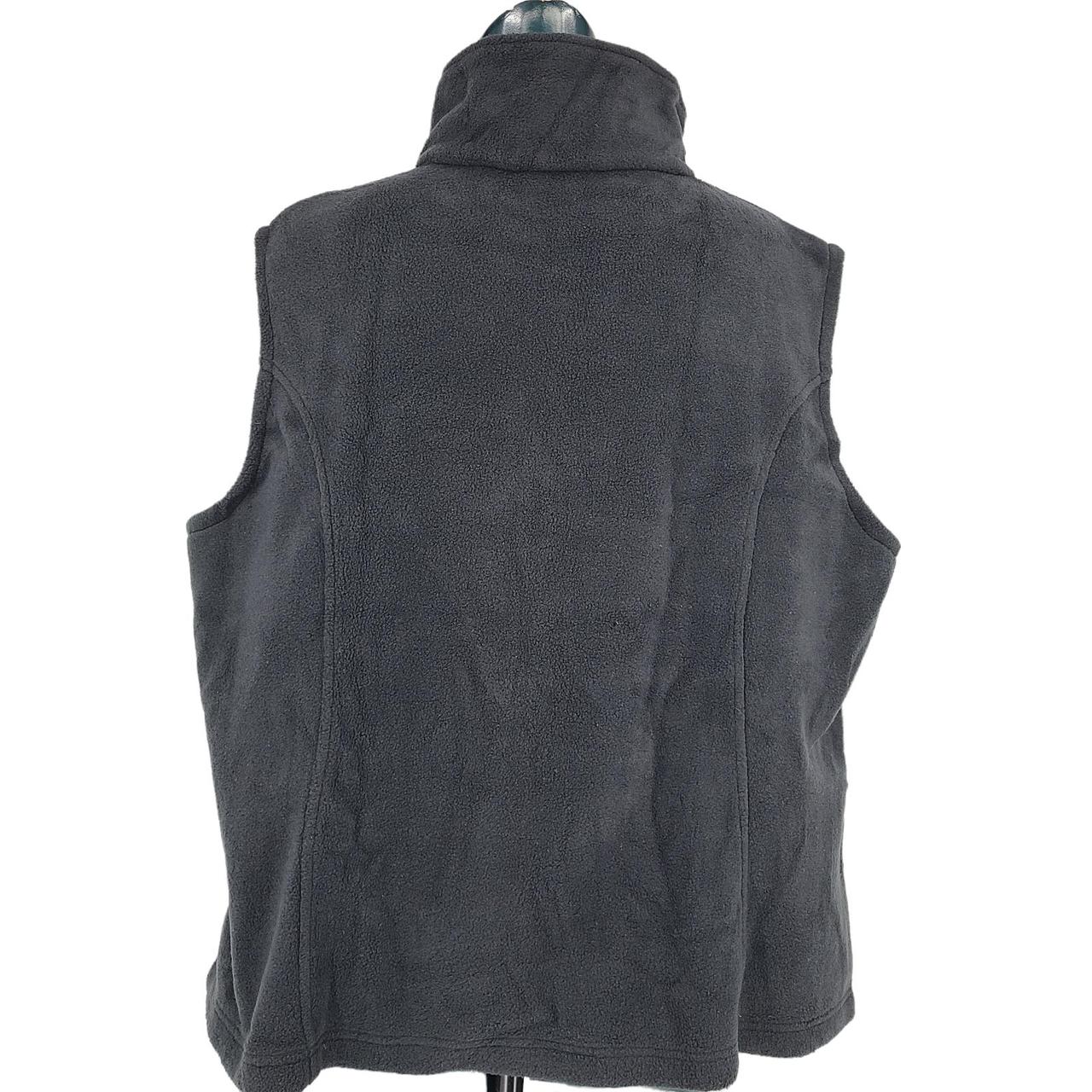 Columbia Fleece Vest Jacket Sleeveless Full Zip... Depop