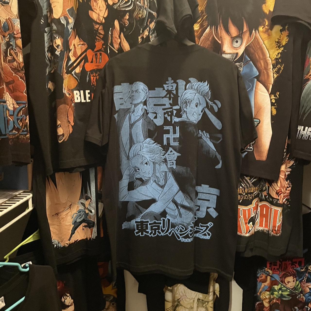 Mexican Bootleg Anime Tee | Tokyo Revengers: Gang | Depop