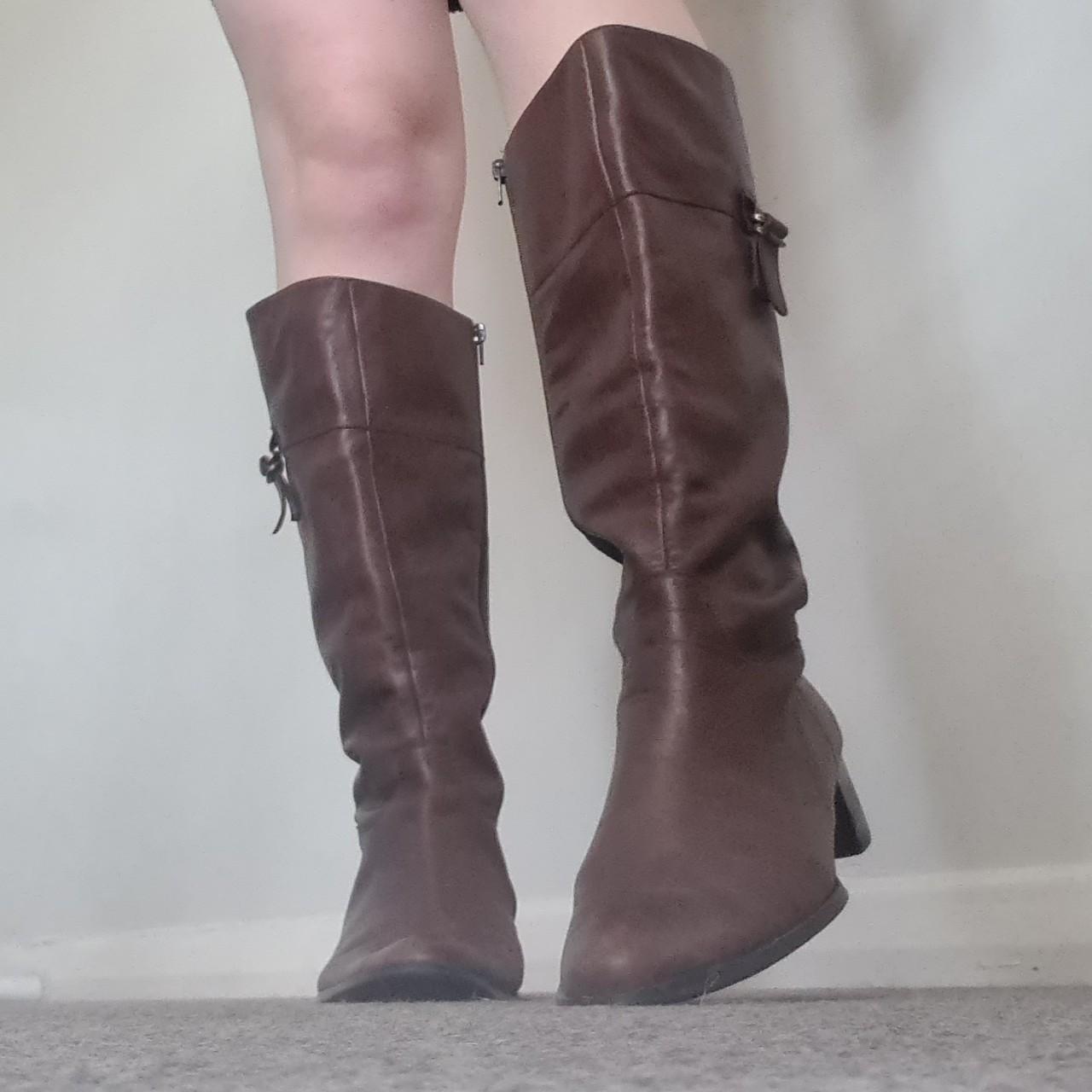 Wittner brown leather boots. Gorgeous soft brown... - Depop