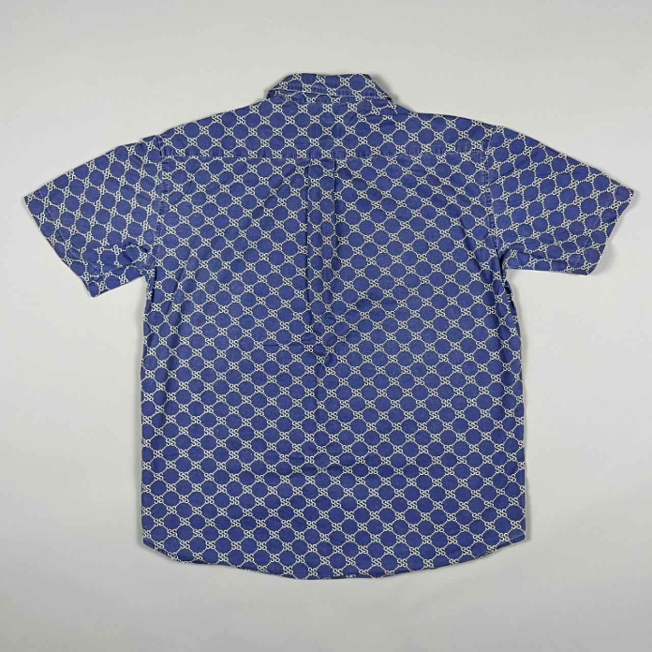 Stüssy 'Stucci' Monogram Beige Shirt The classic | Depop