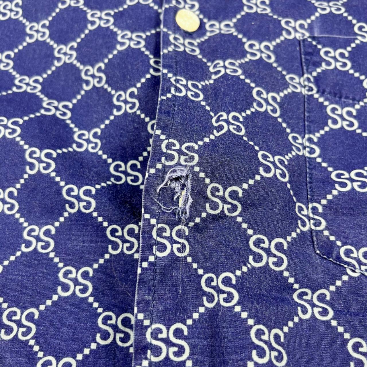 Stüssy 'Stucci' Monogram Beige Shirt The classic | Depop