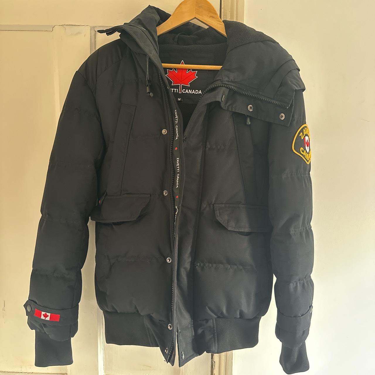 Zavetti Canada Bomber Coat Black No Refunds Size:... - Depop