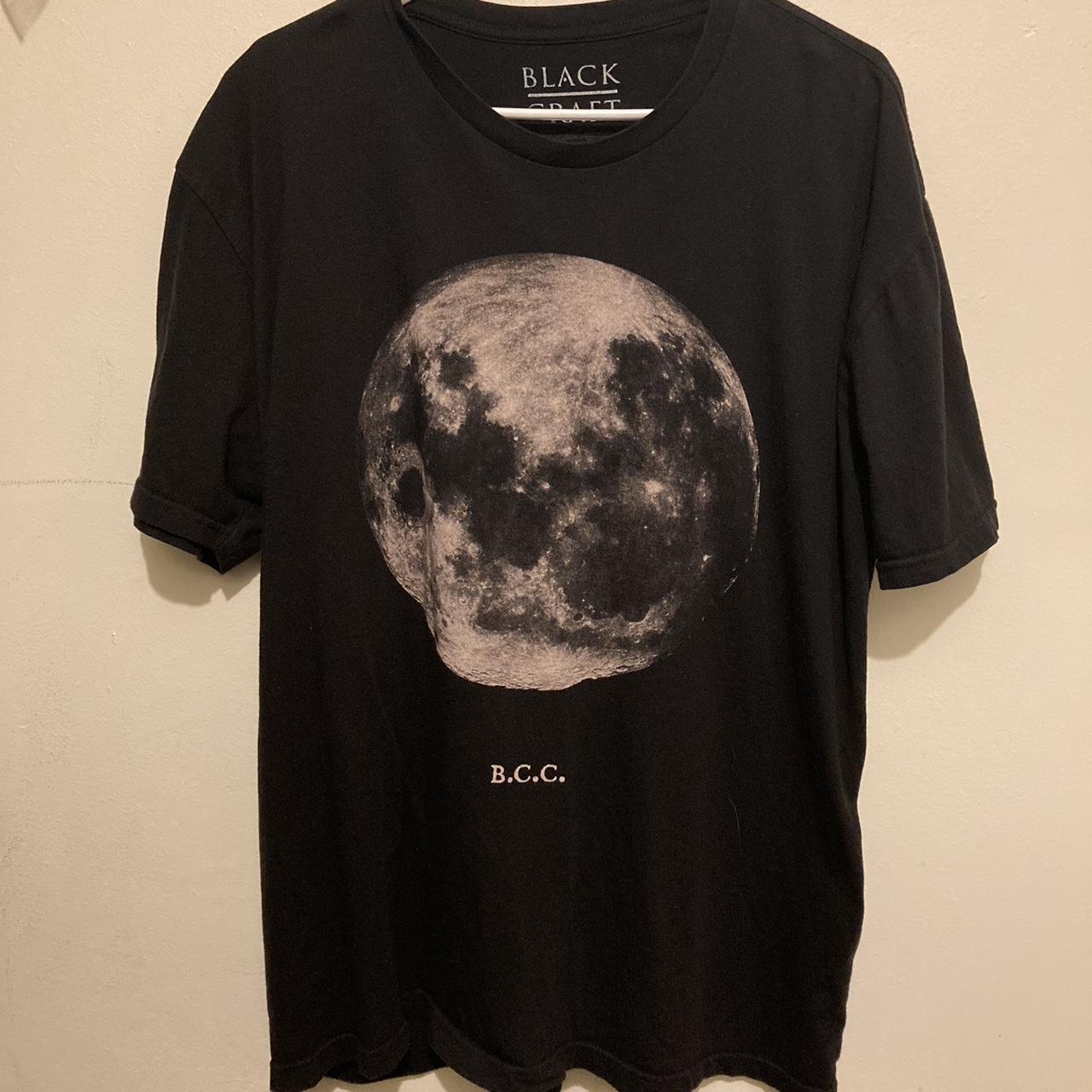 Blackcraft Cult Moon Shirt mens XL lightly faded... - Depop