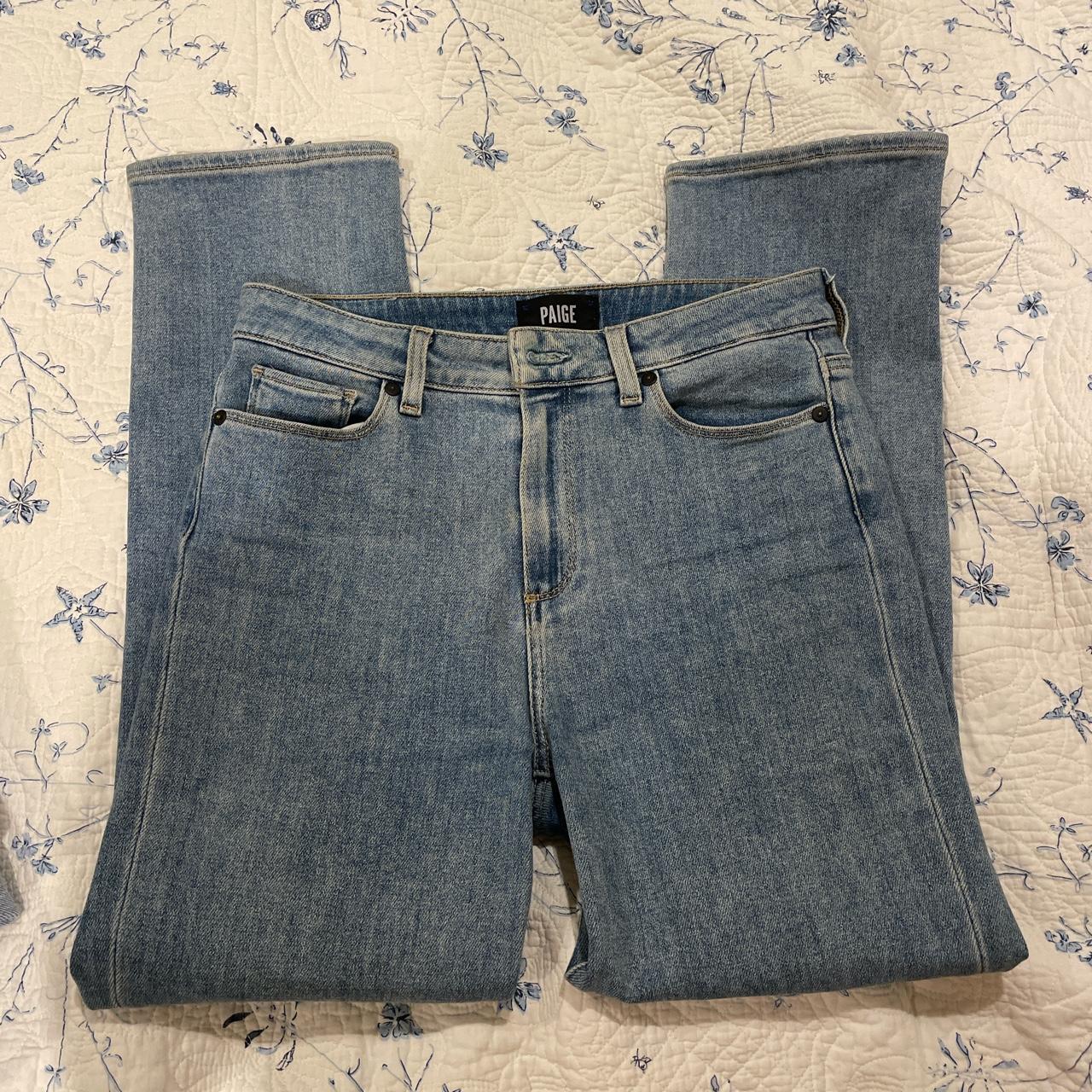 Paige Straight Leg Jeans Size 28 So flattering😍 - Depop