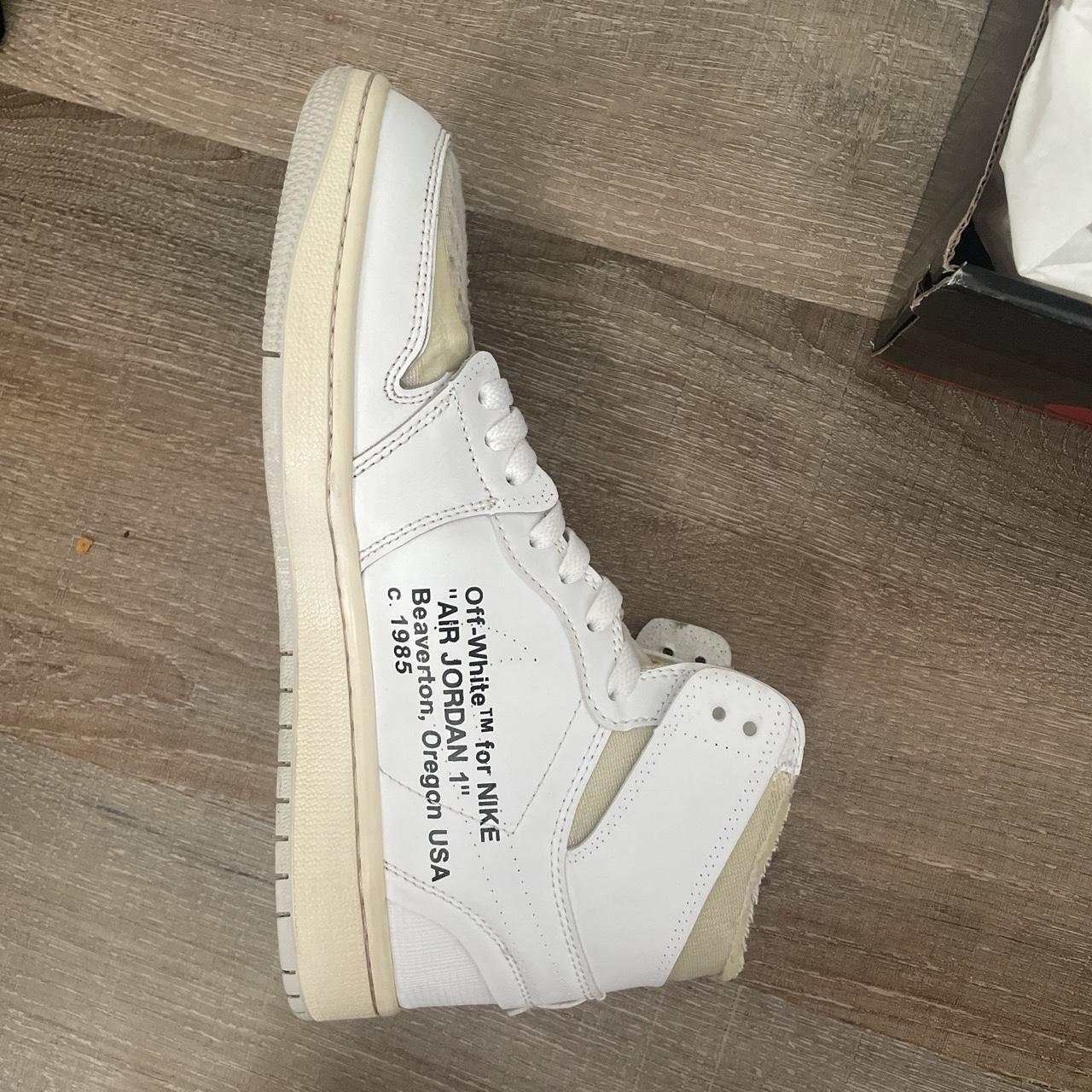 Off white jordan deals 1 used