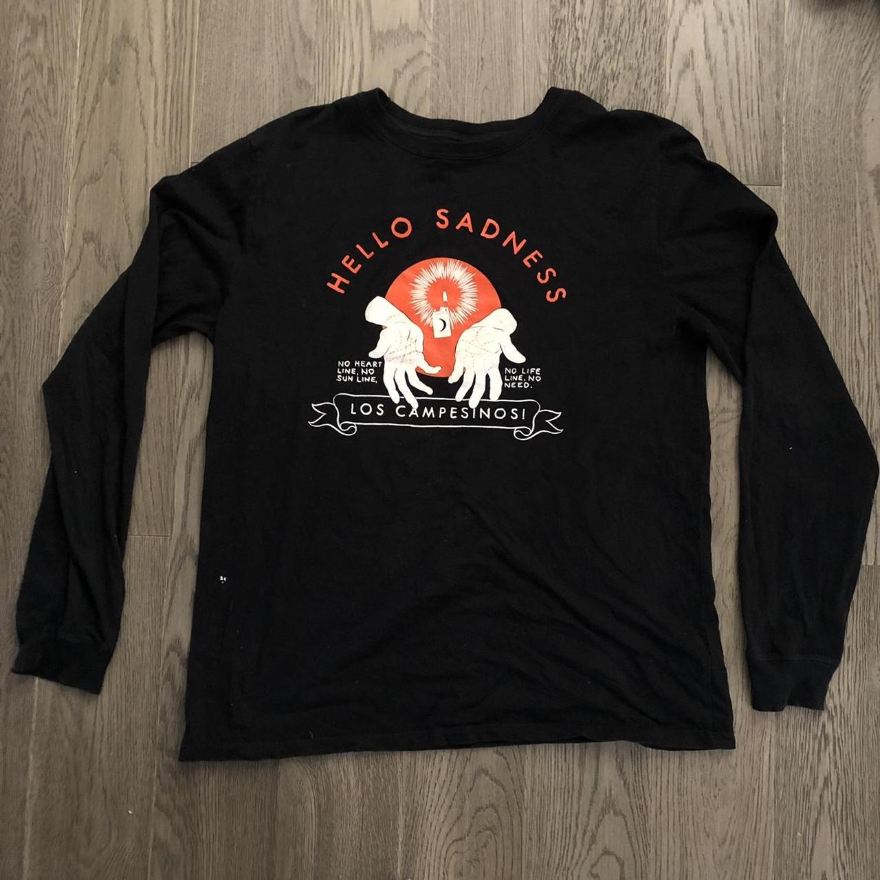 Los Campesinos! Hello Sadness Long Sleeve... - Depop