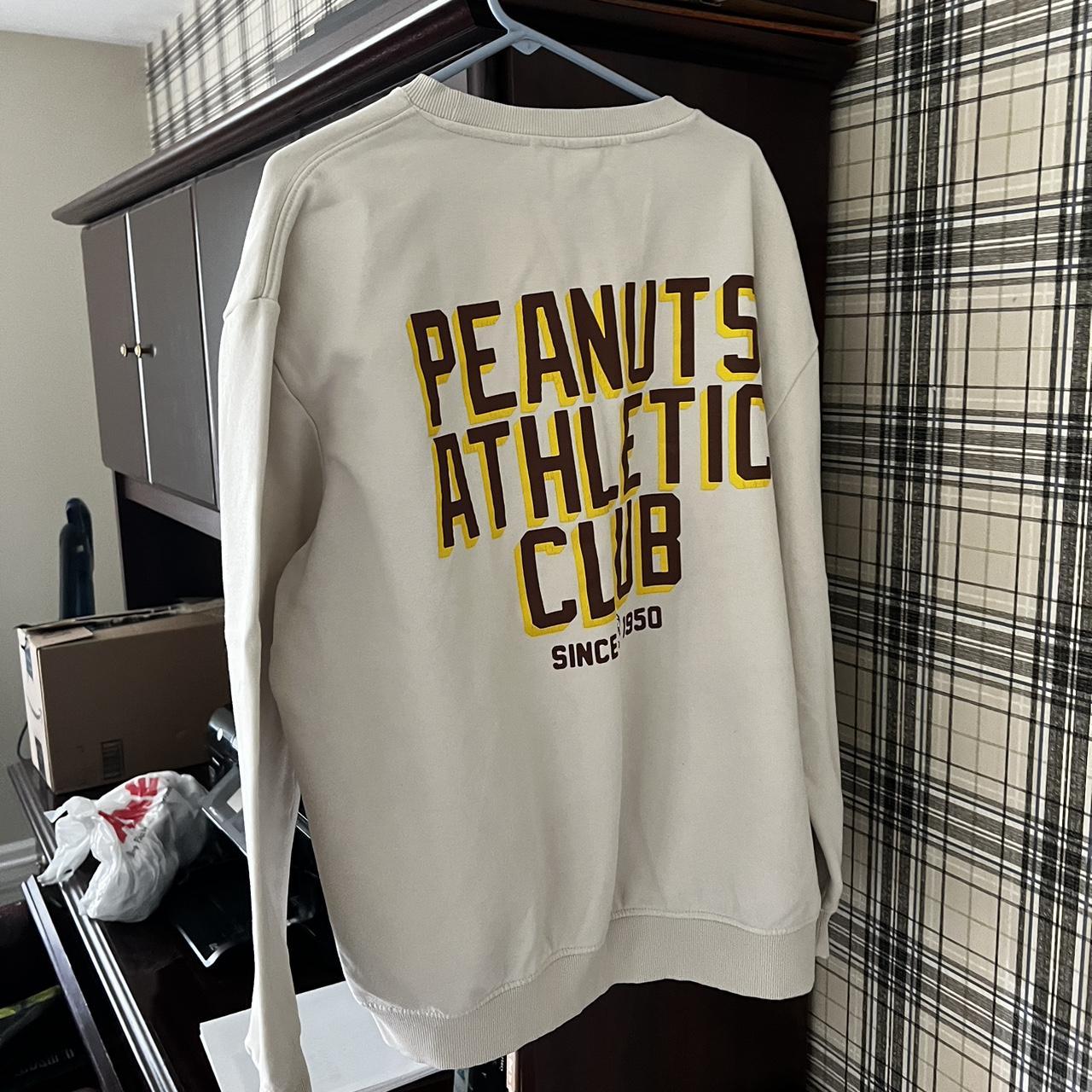 Beige Peanuts Athletic club sweatshirt Depop