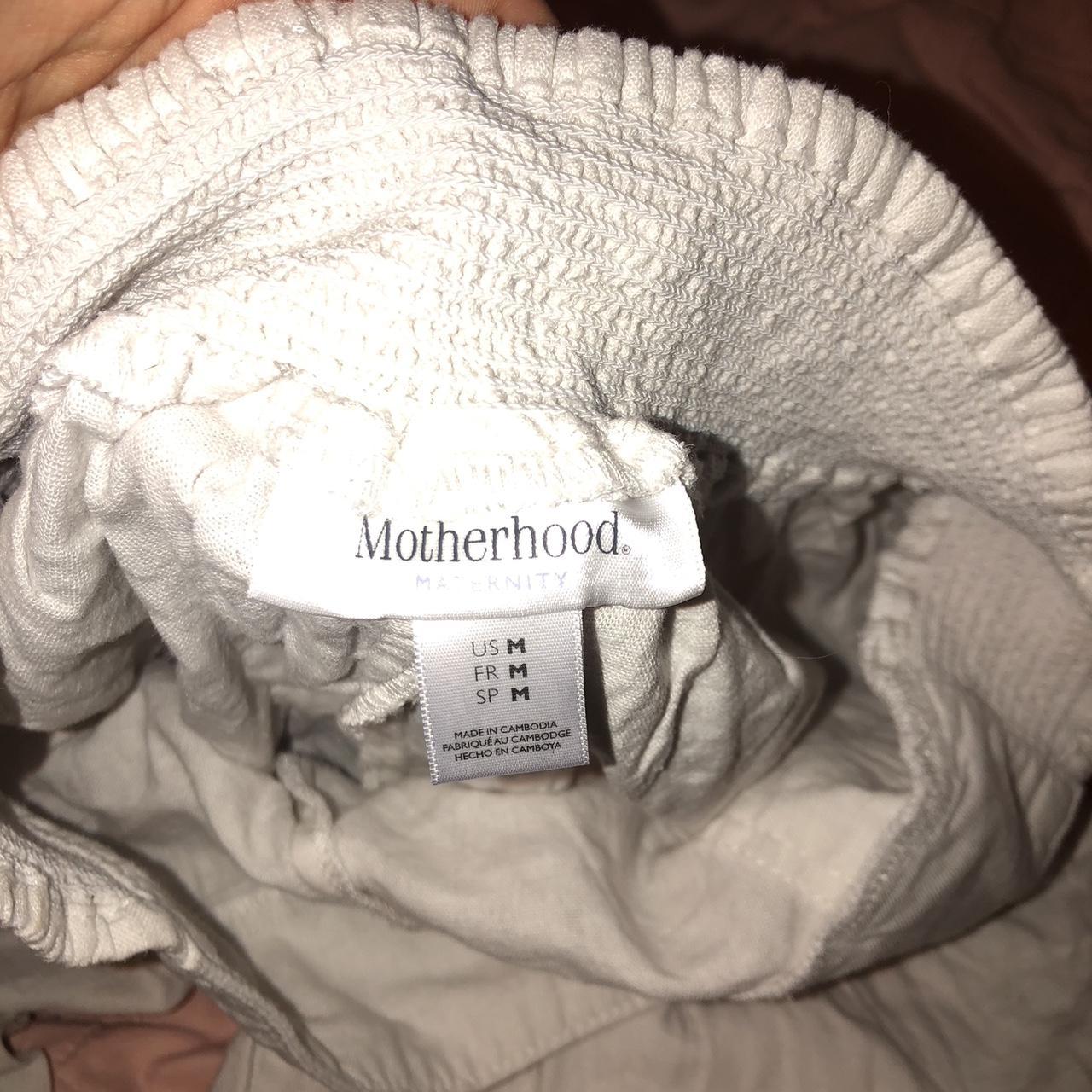 Motherhood maternity pants Mid/low rise wide leg - Depop