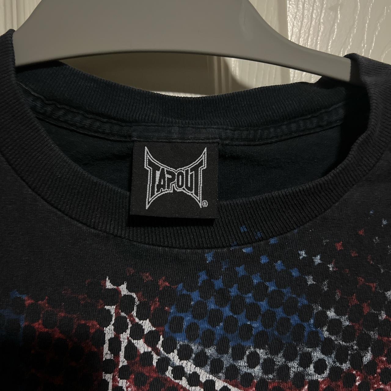 tapout grunge graphic t-shirt fits like a... - Depop