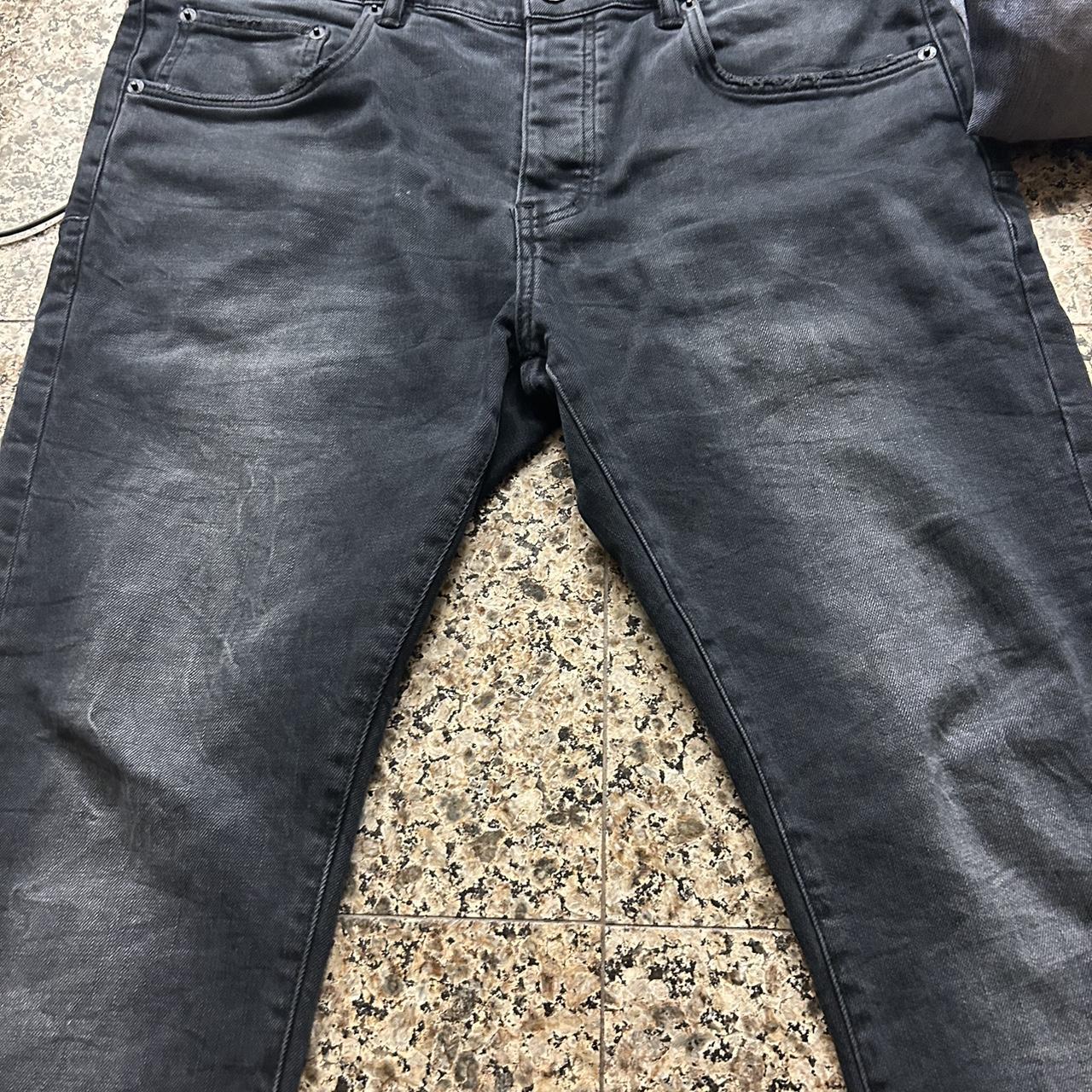 Purple Brand Black Faded Jeans #scammer #drip #atl... - Depop