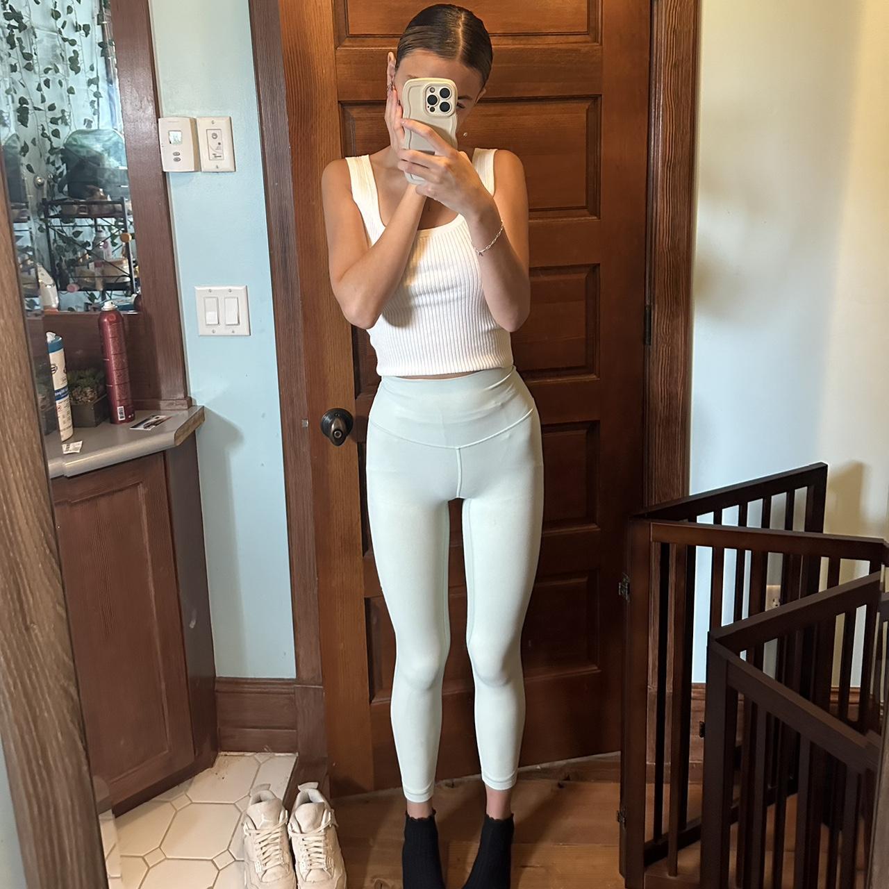 Lululemon align leggings, Minor hole on the left pant...