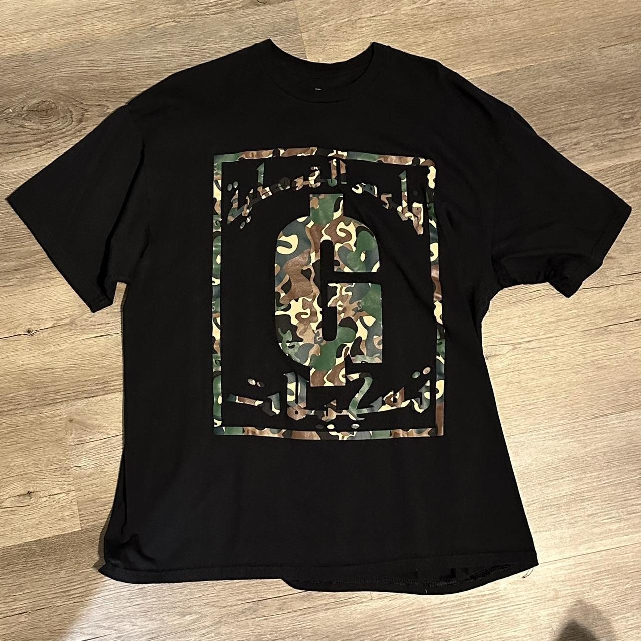 Goth money records Camo Arabian shirt, make me an... - Depop