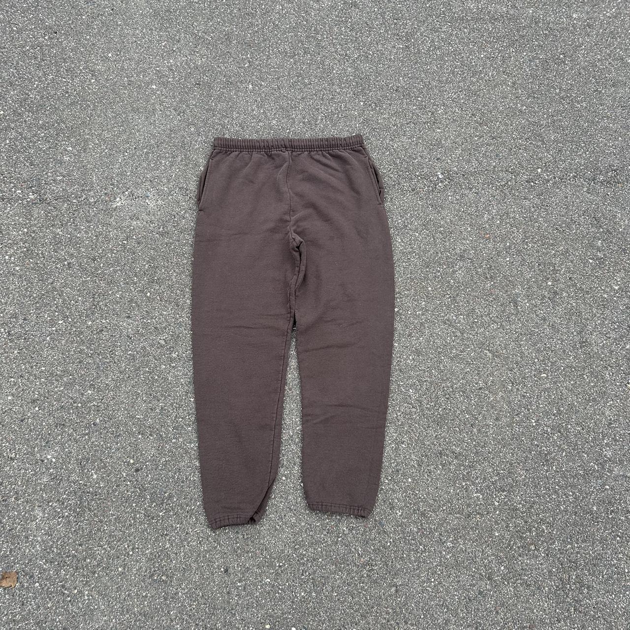 Fit for Me by Fruit of the Loom Men's Brown Joggers-tracksuits | Depop