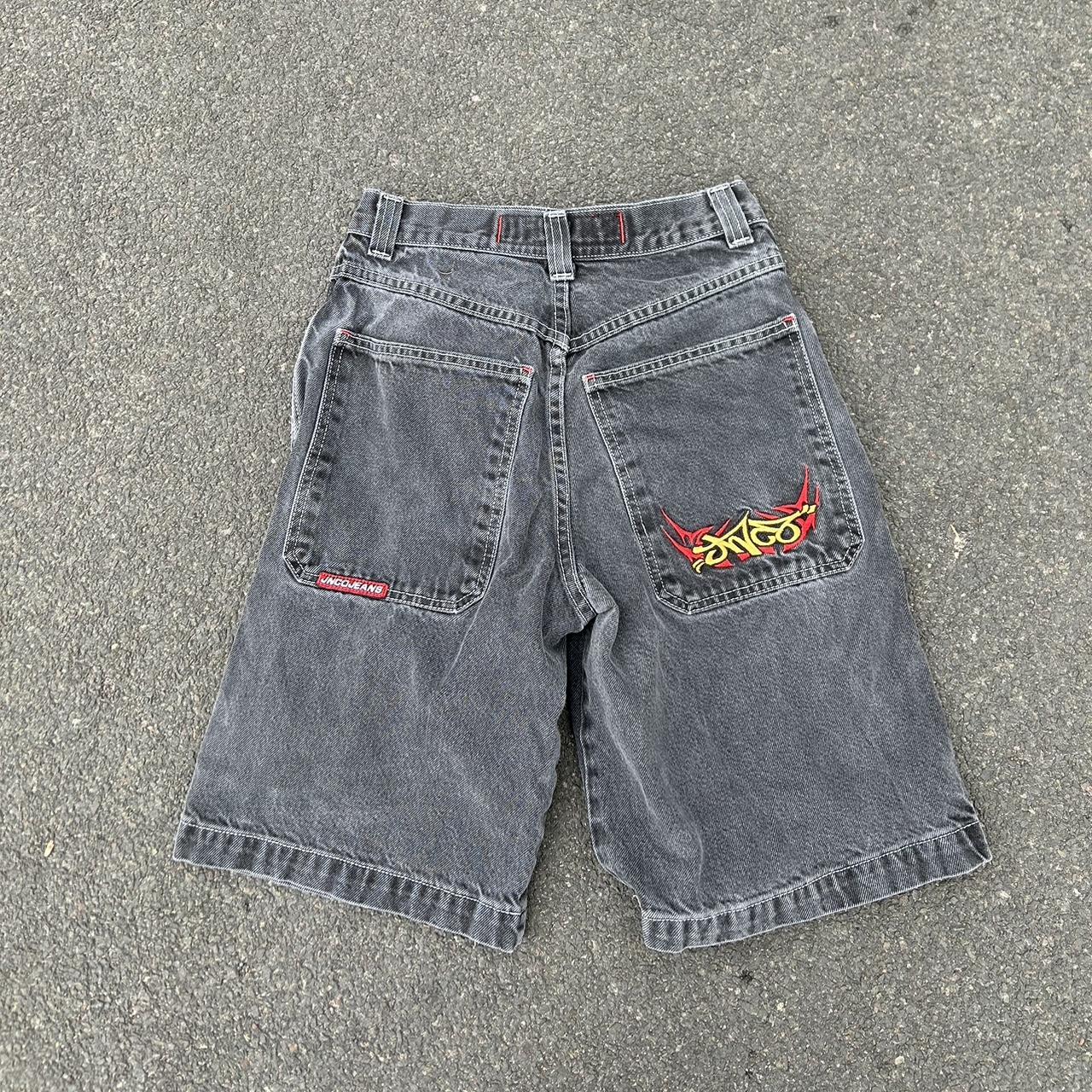 Vintage JNCO jorts. Baggy fit and insane graphics on... - Depop