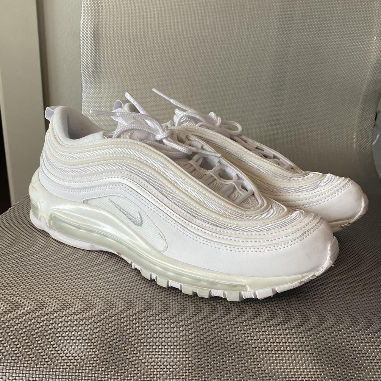 white nike shoes air max 97