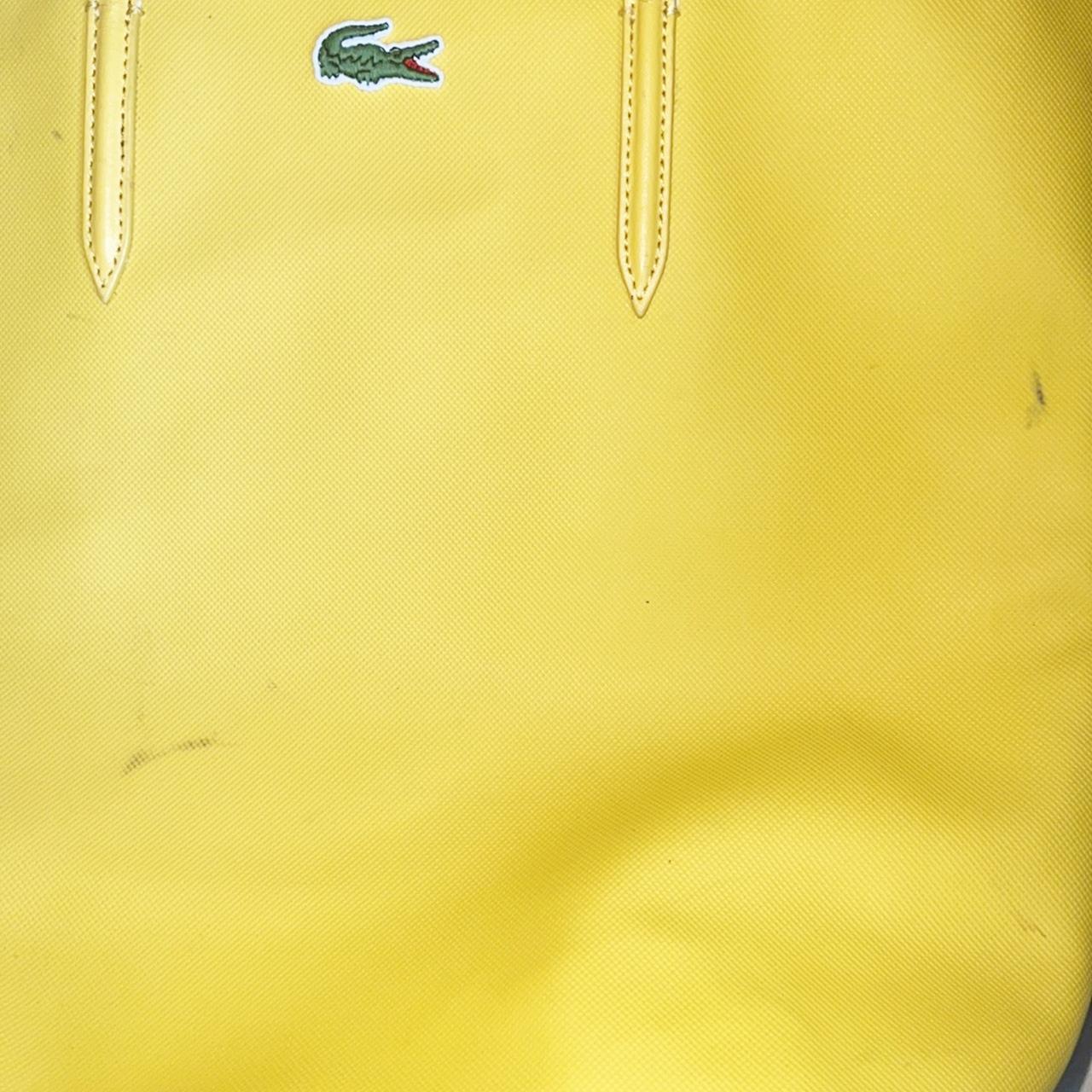 Yellow 2024 lacoste bag