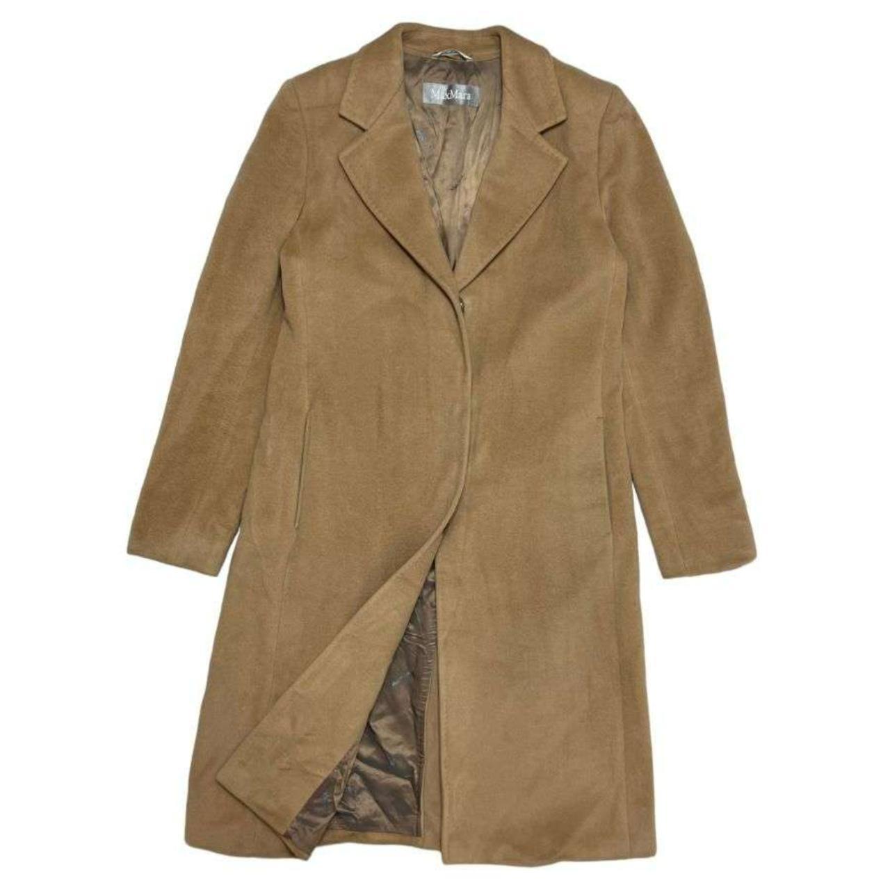 Max mara wool 2024 and angora coat