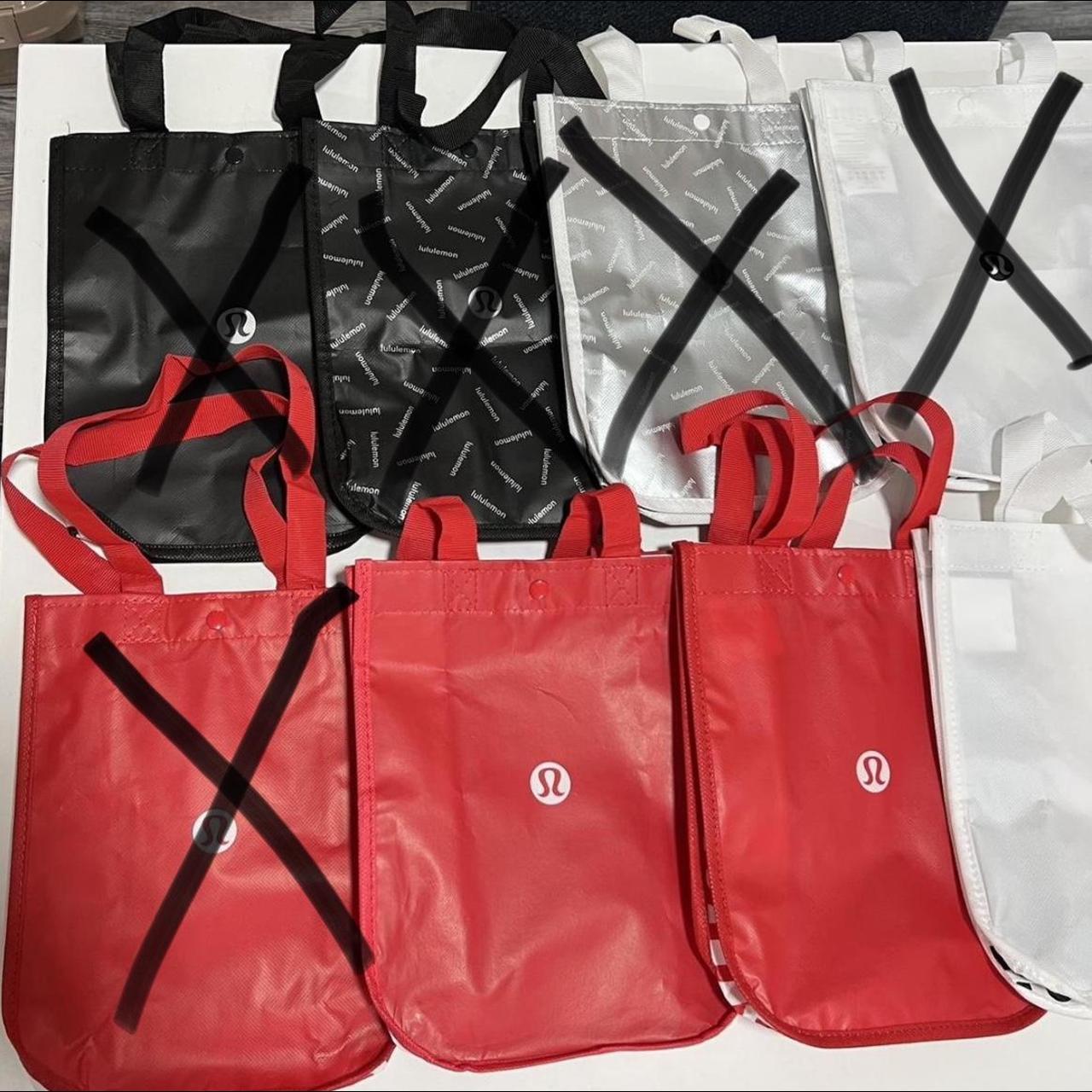 small lululemon bags 💖 i have three small red, two - Depop