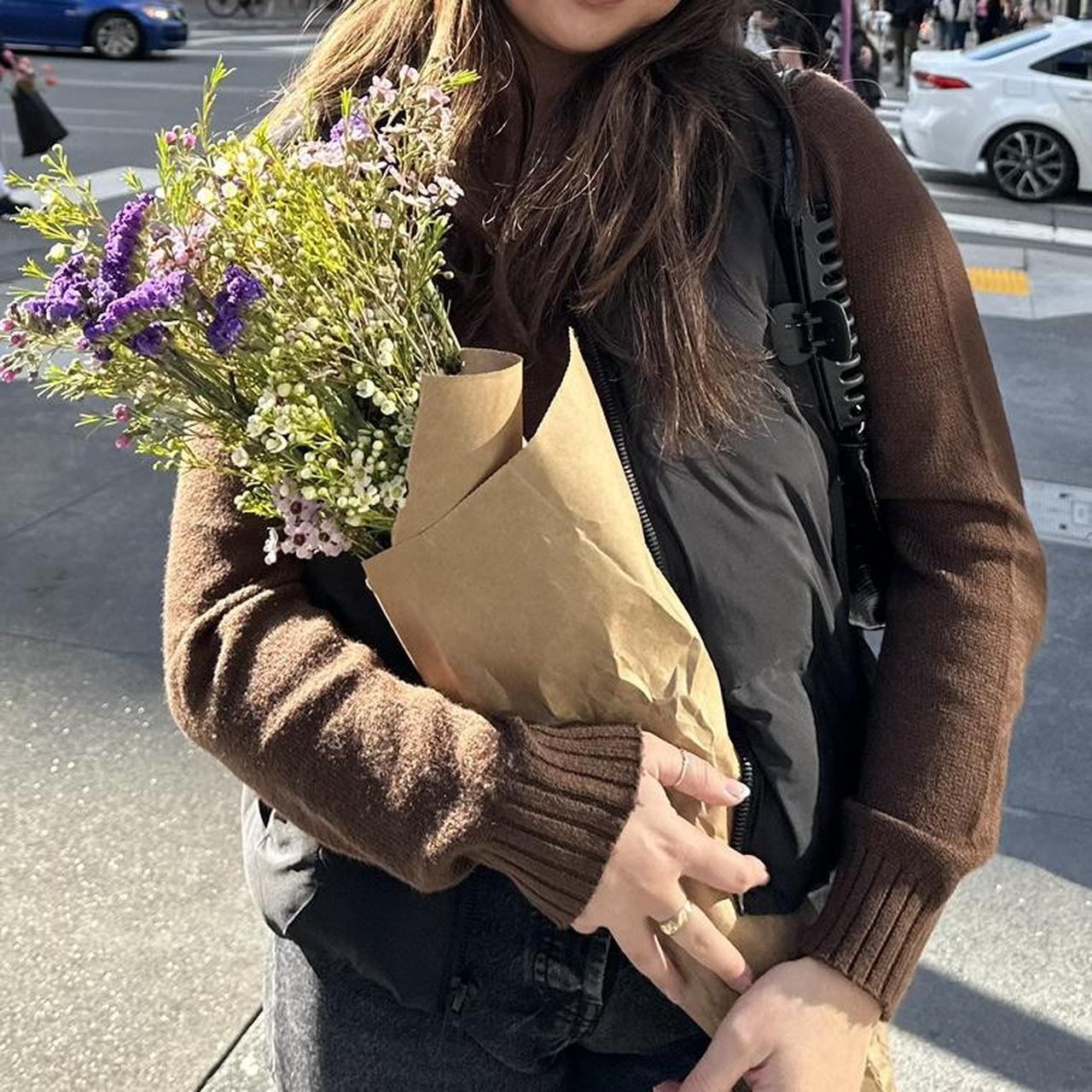 ZARA black puffer vest size medium THE fall and... Depop