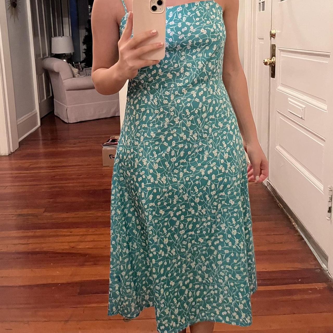 Saks green outlet dress