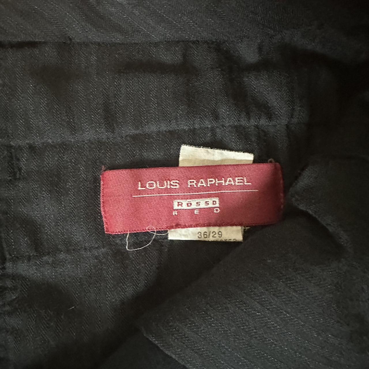 Louis Raphael navy blue vintage dress pants - Depop