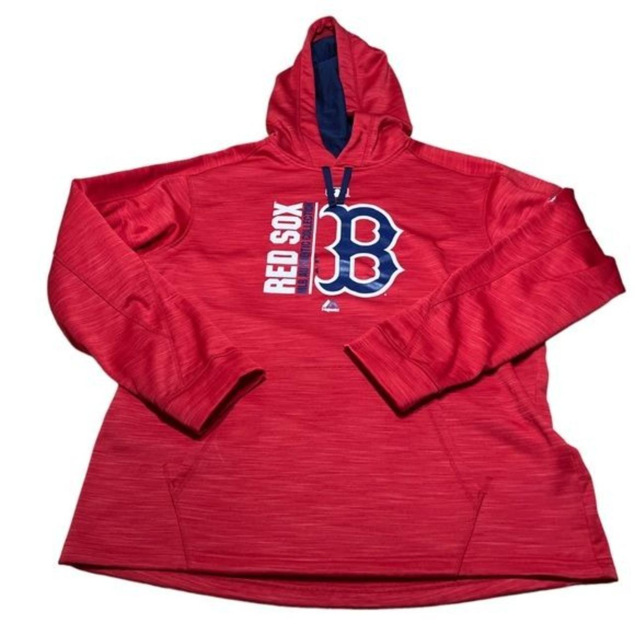 Boston Red Sox Majestic Mlb Authentic Hoodie Mens Depop 4240