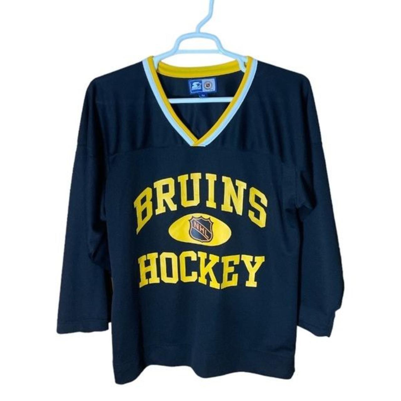 Vintage Starter NHL Boston Bruins Jersey Sweatshirt