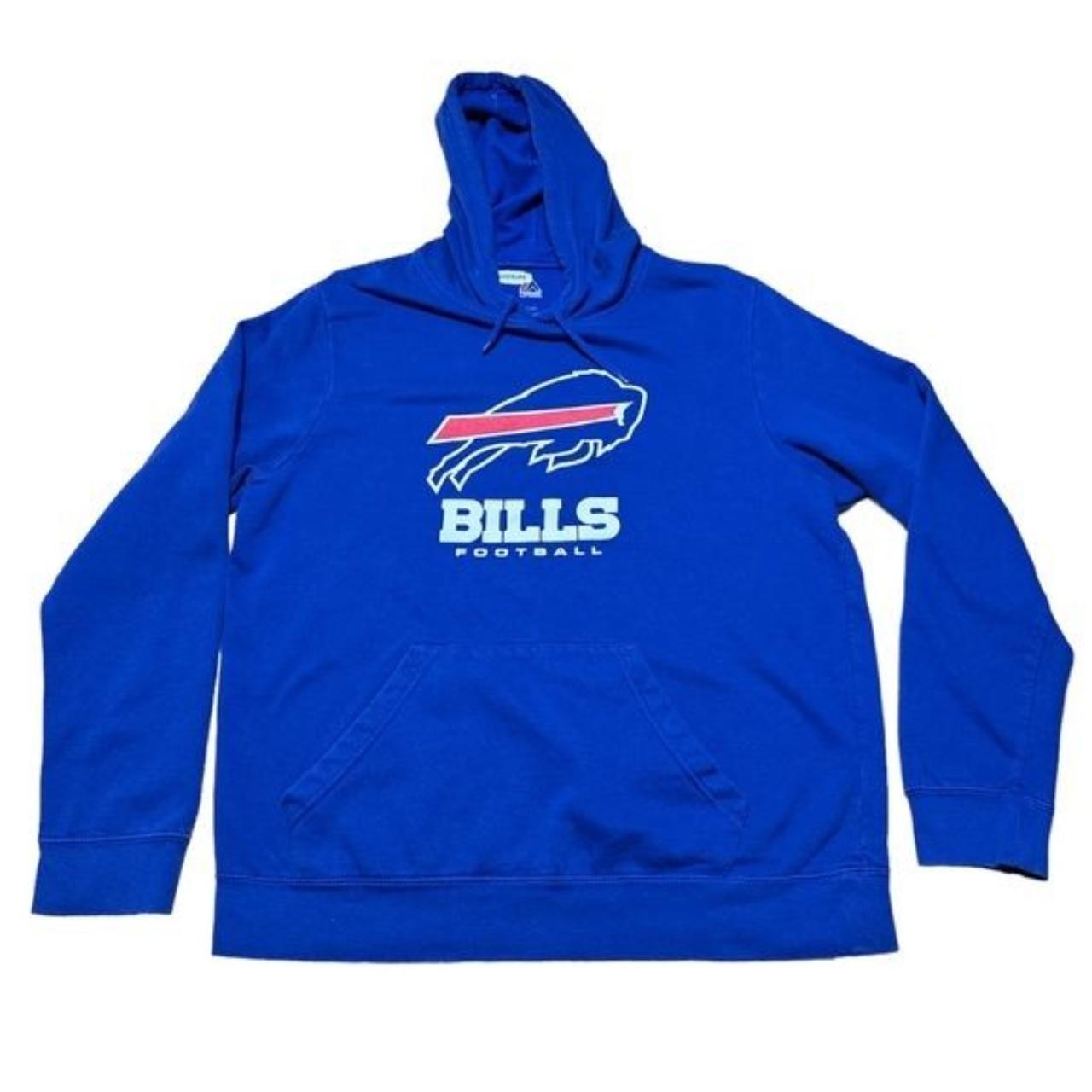 Buffalo Bills Zip up Hoodie. In perfect condition - Depop