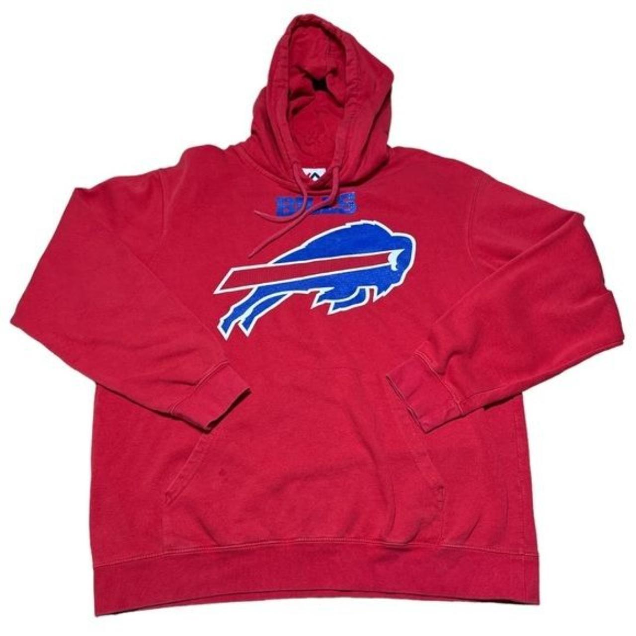 NFL Buffalo Bills Hoodie  Men's Buffalo Bills Red Hoodie