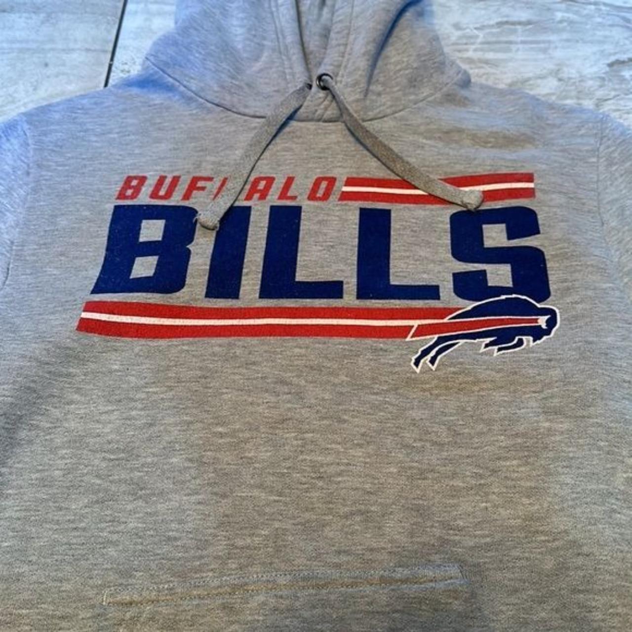 Licensed NFL Buffalo Bills Quarter Zip Hoodie • - Depop