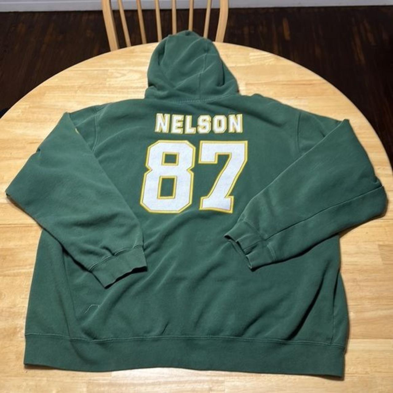 Jordy nelson hooded outlet sweatshirt