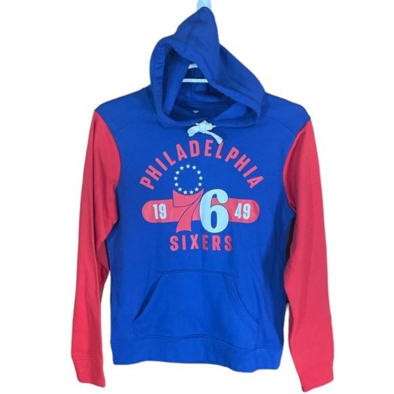 NWT Philadelphia 76ers Hoodie Mens Medium NBA Depop