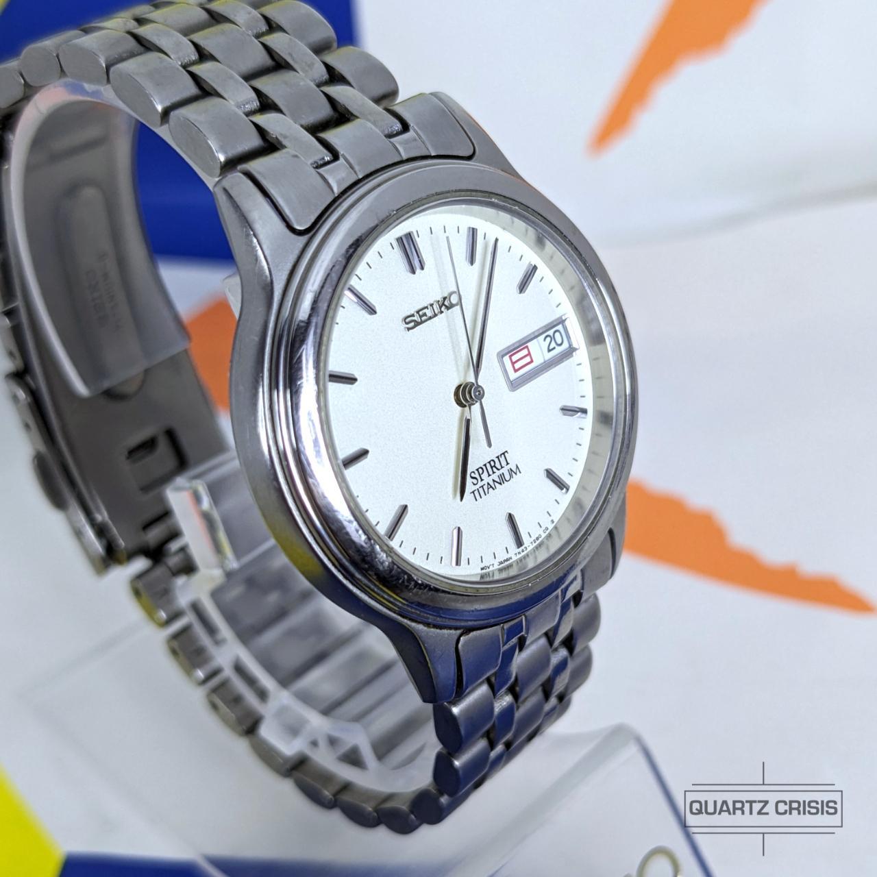 Seiko top spirit titanium