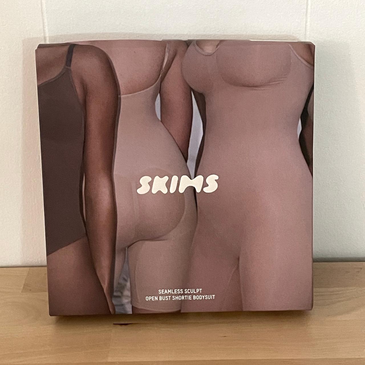 SKIMS Seamless Sculpt Open Bust Shortie Body Suit