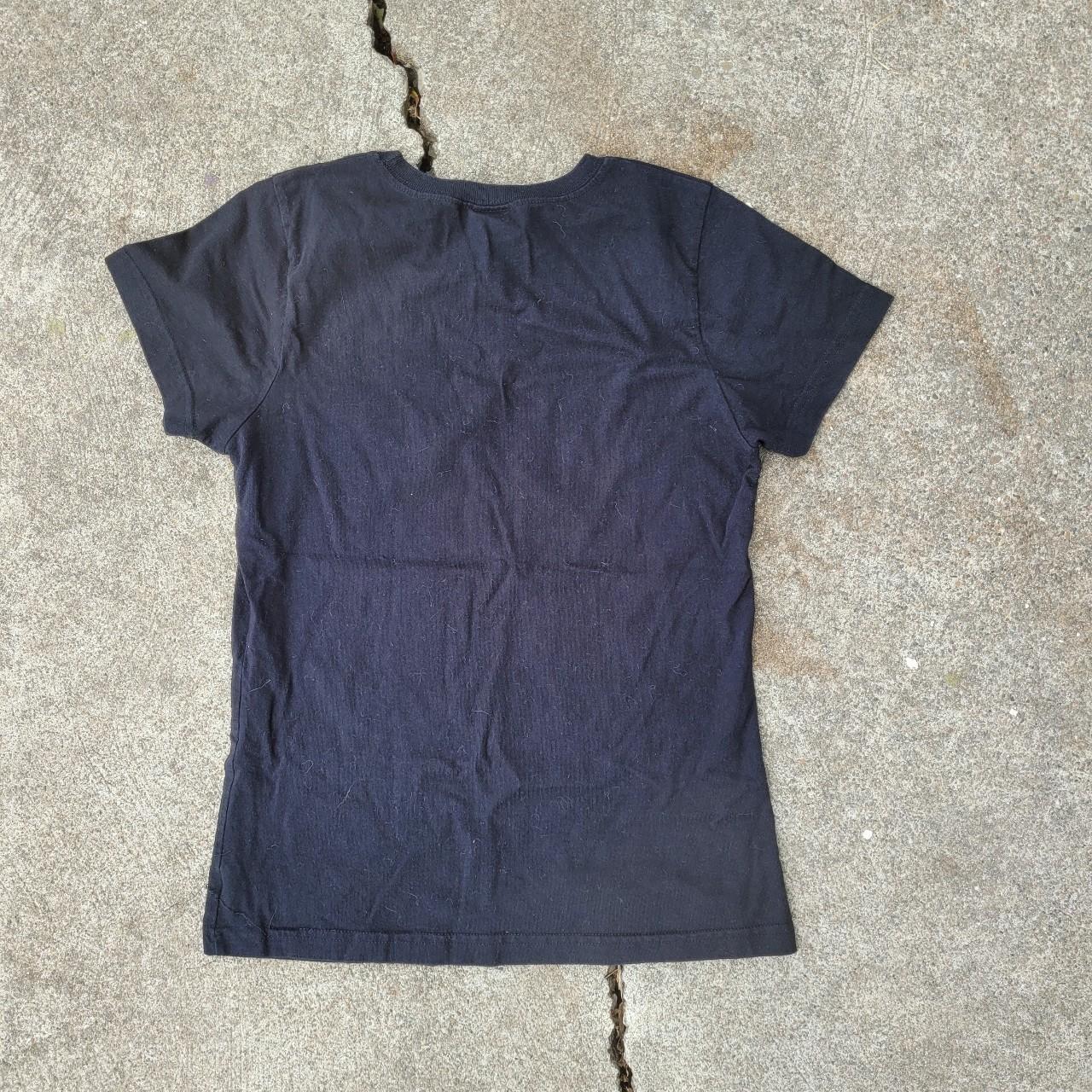 Women's Black and Blue T-shirt | Depop