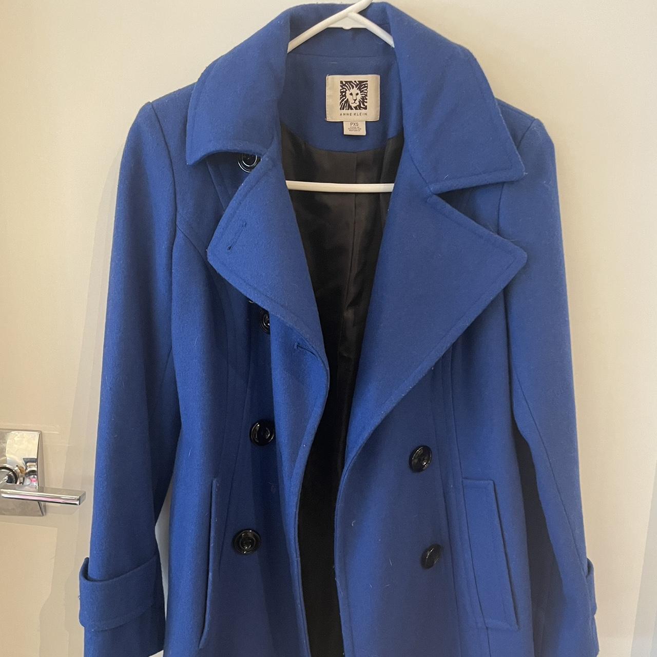 Anne klein hot sale blue coat