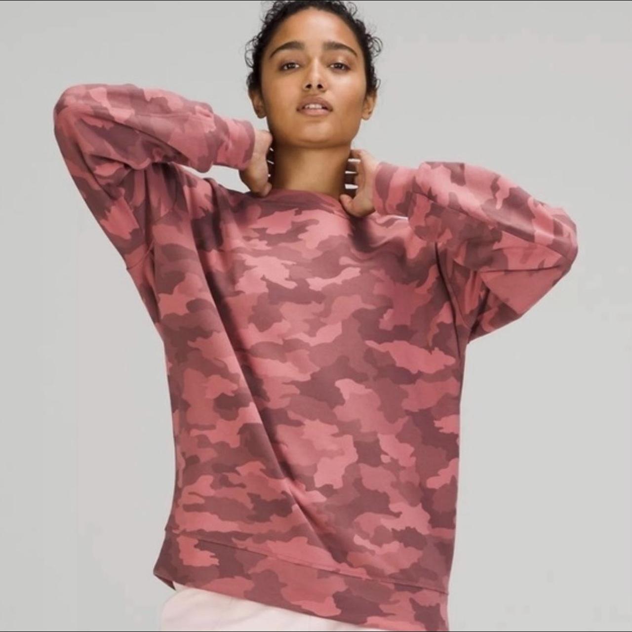 Lululemon 2025 camo sweatshirt