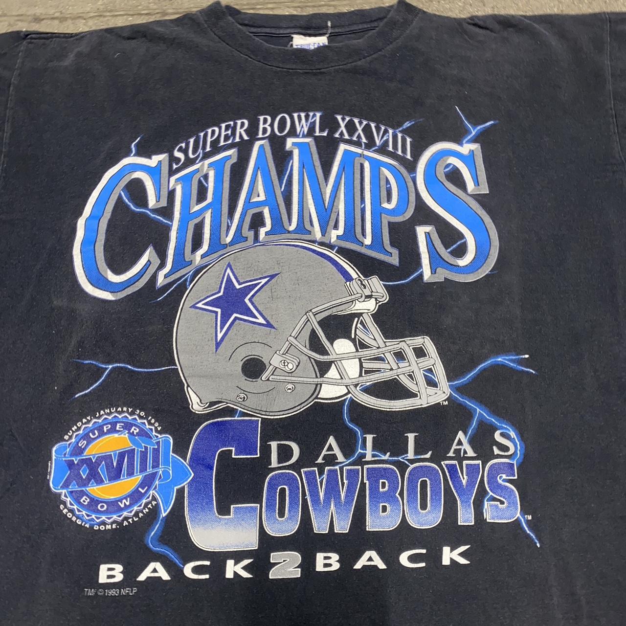 RARE vintage Dallas Cowboys Back 2 Back Super Bowl... - Depop