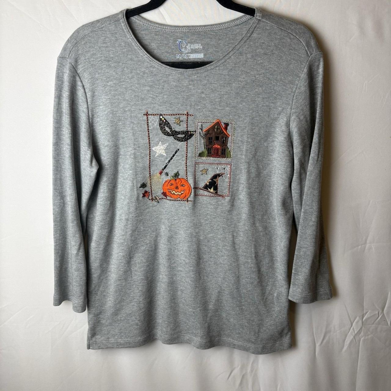 Women's Sweater - Grey - 8 – Classic Elements Wom… - image 1