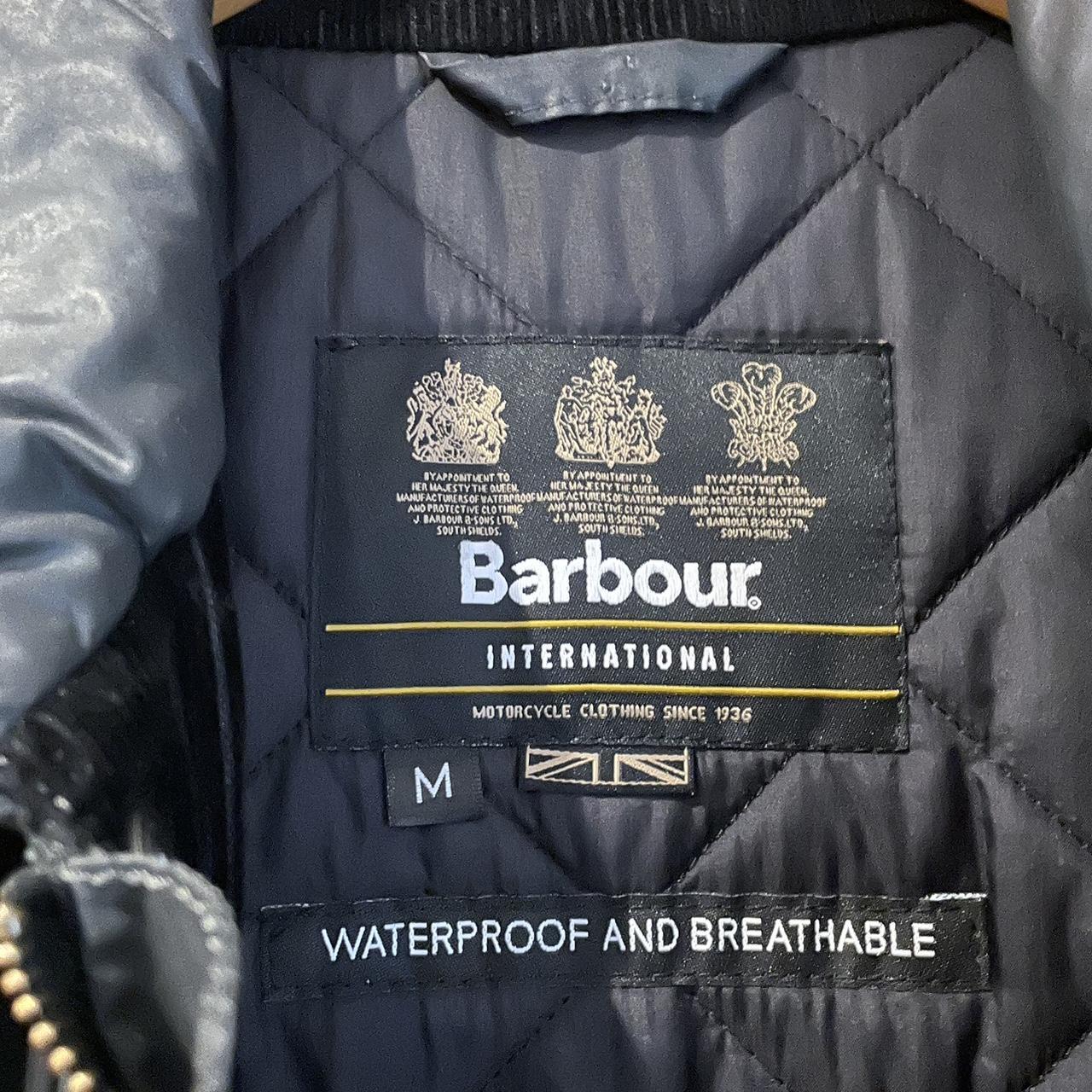 Barbour international waterproof and on sale breathable