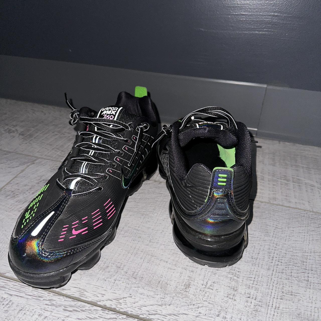 vapormax 360 black green