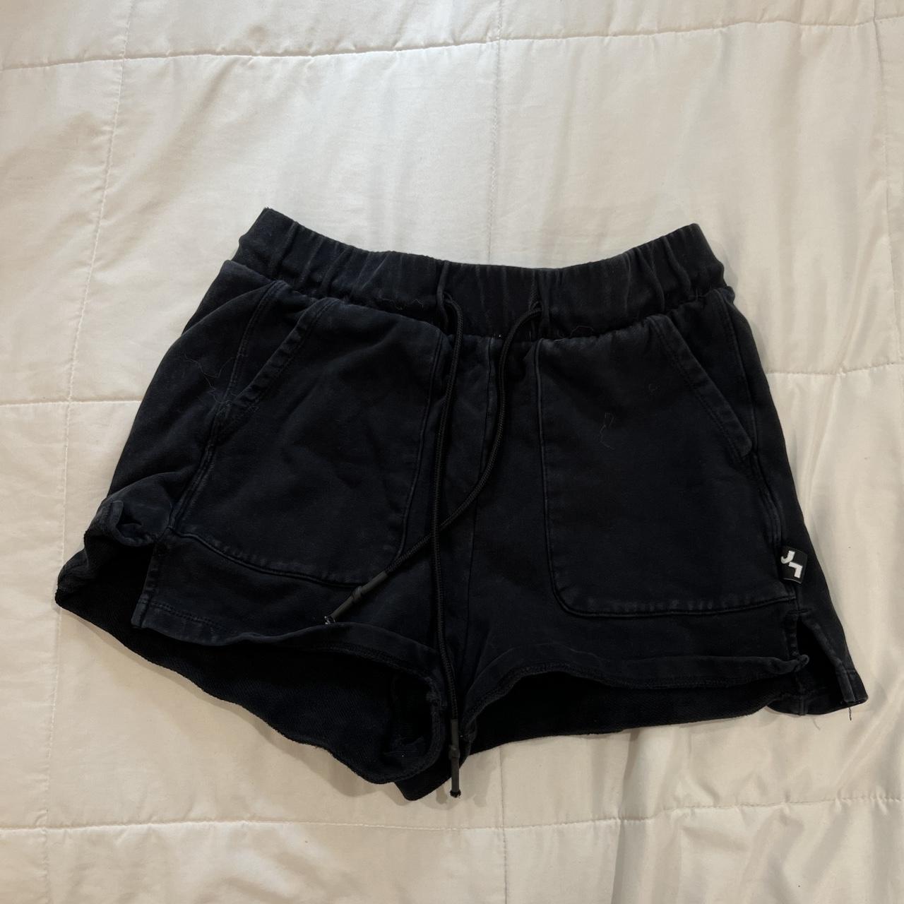 Joy lab black sweat shorts Size XS Xxs shipping - Depop