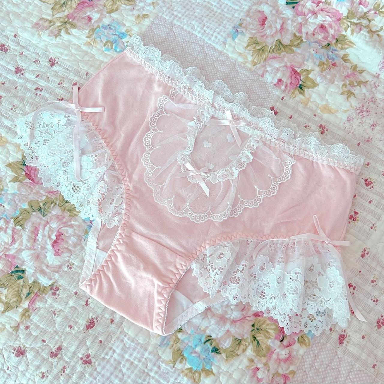 LINGERIE DROP🌸 Vintage Pink and nude Victoria - Depop