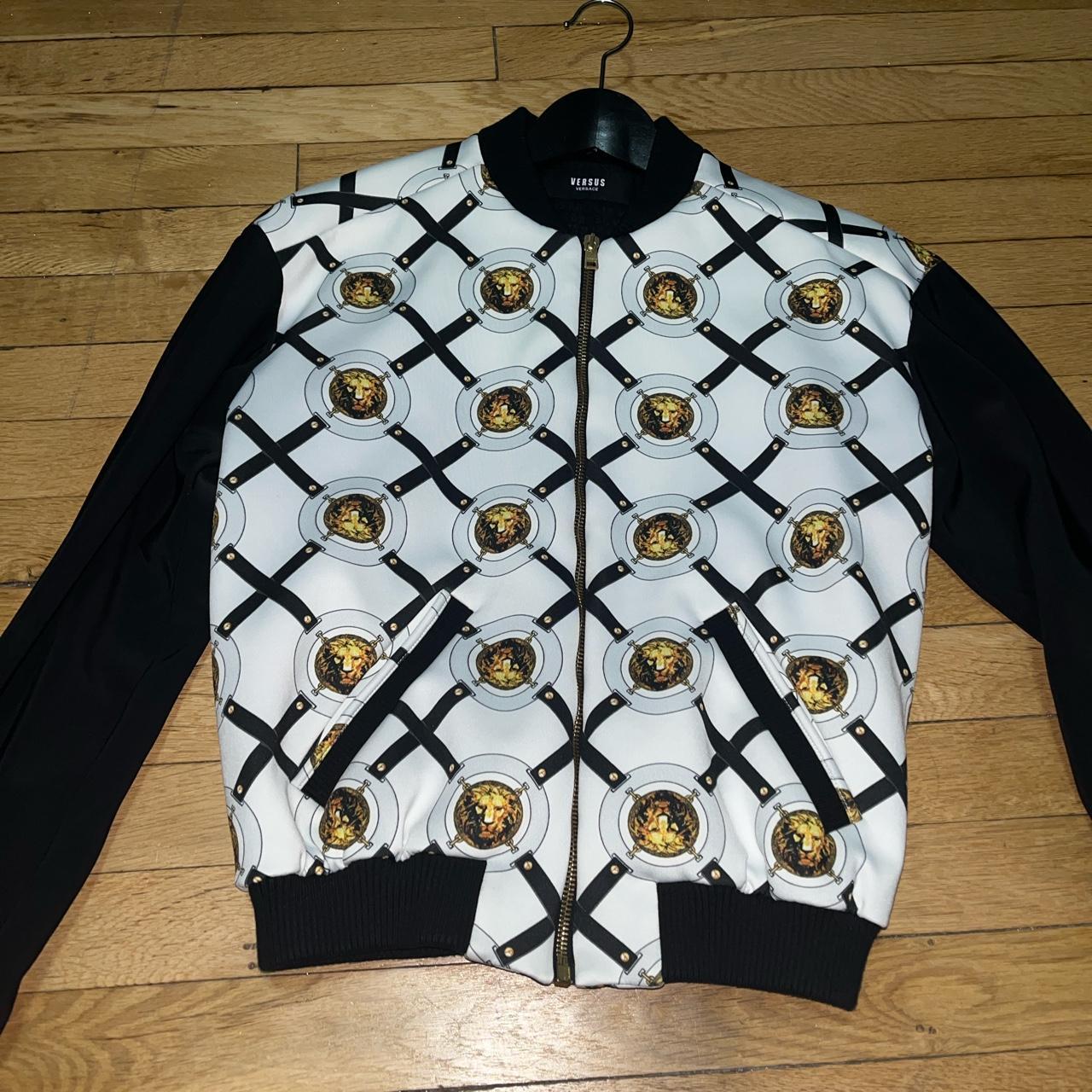 Versus Women's Black and Gold Cardigan