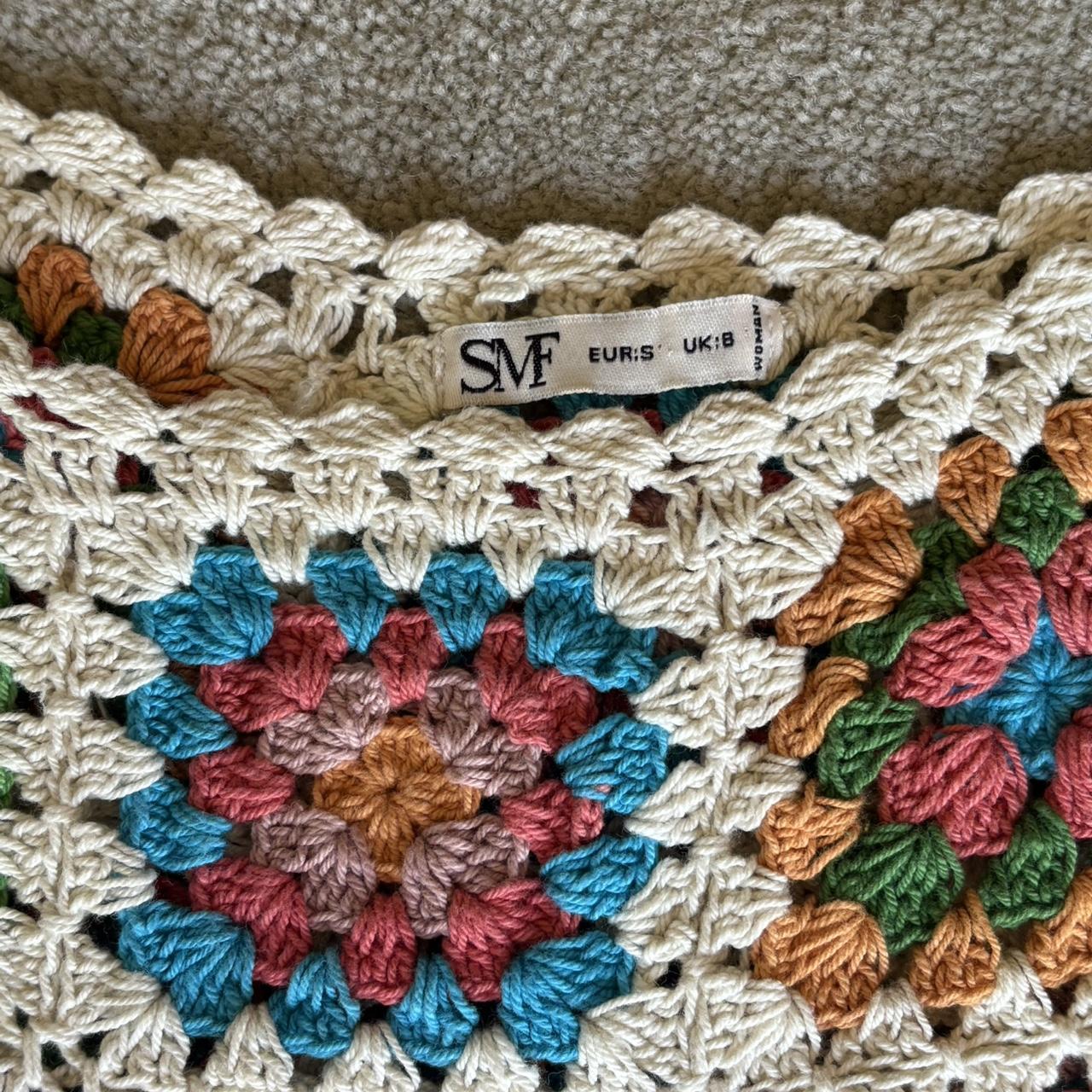 Women's Crop top - Multi - M – Multi-colored croc… - image 2