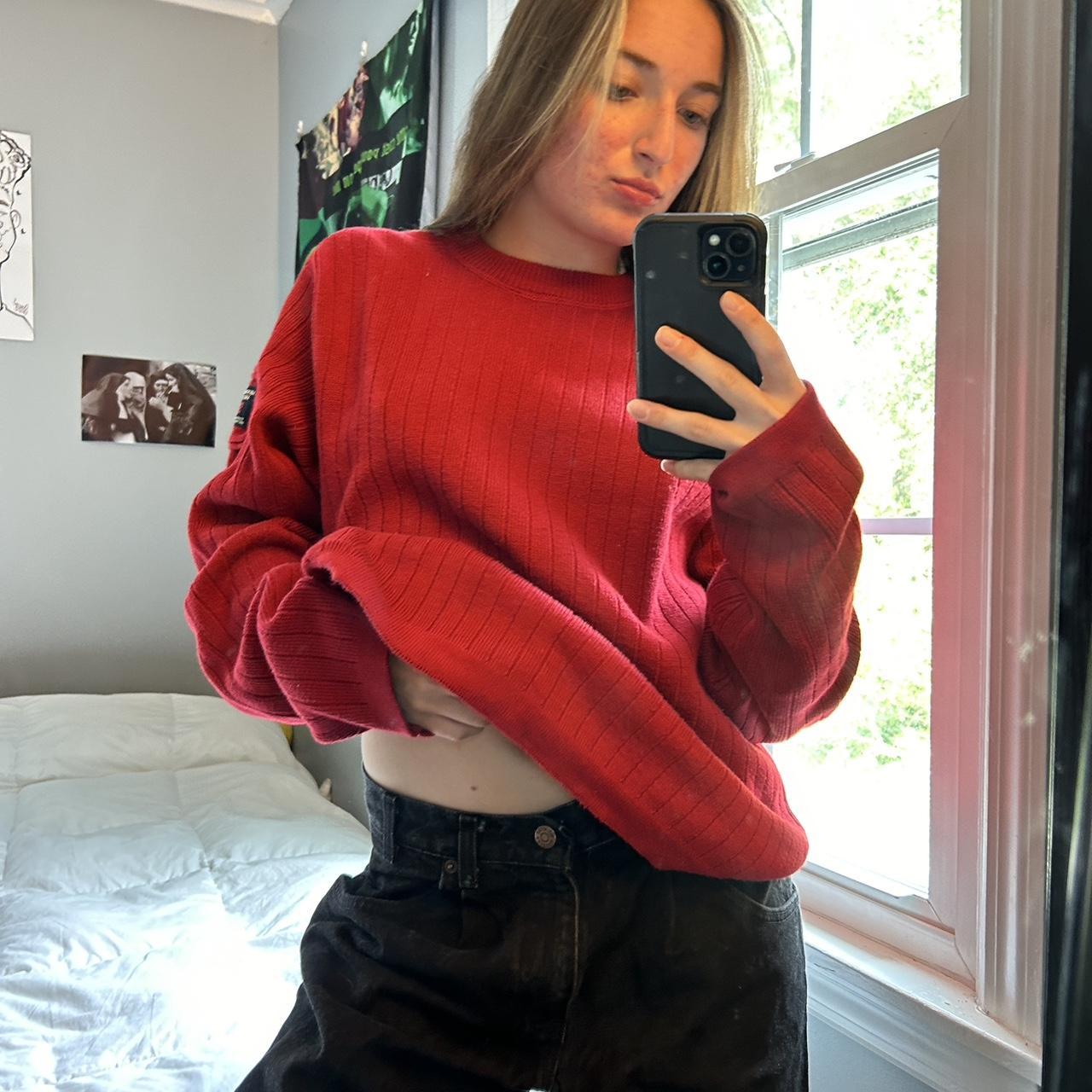 Orders abercrombie red sweater