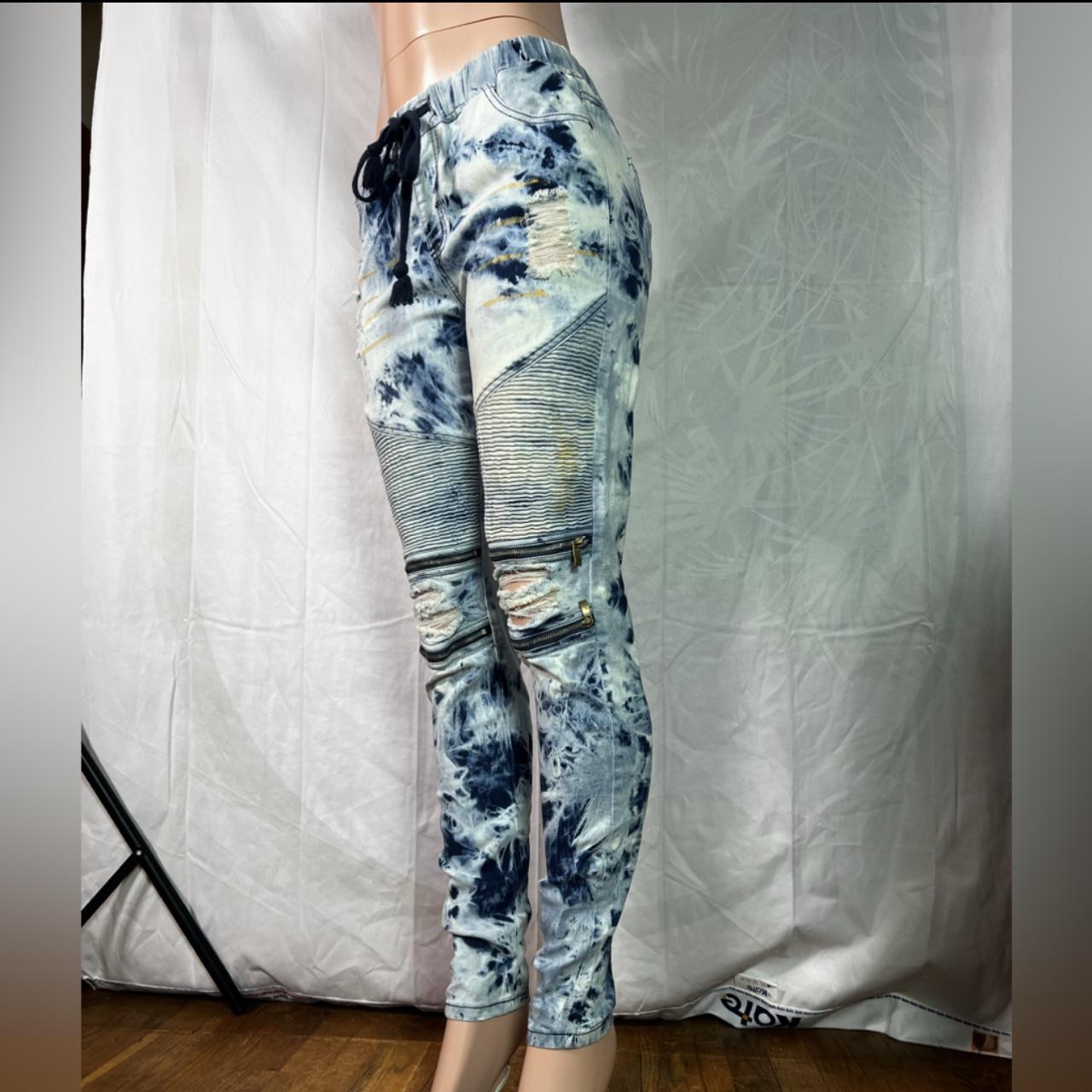 Distressed jogger jeans sales womens